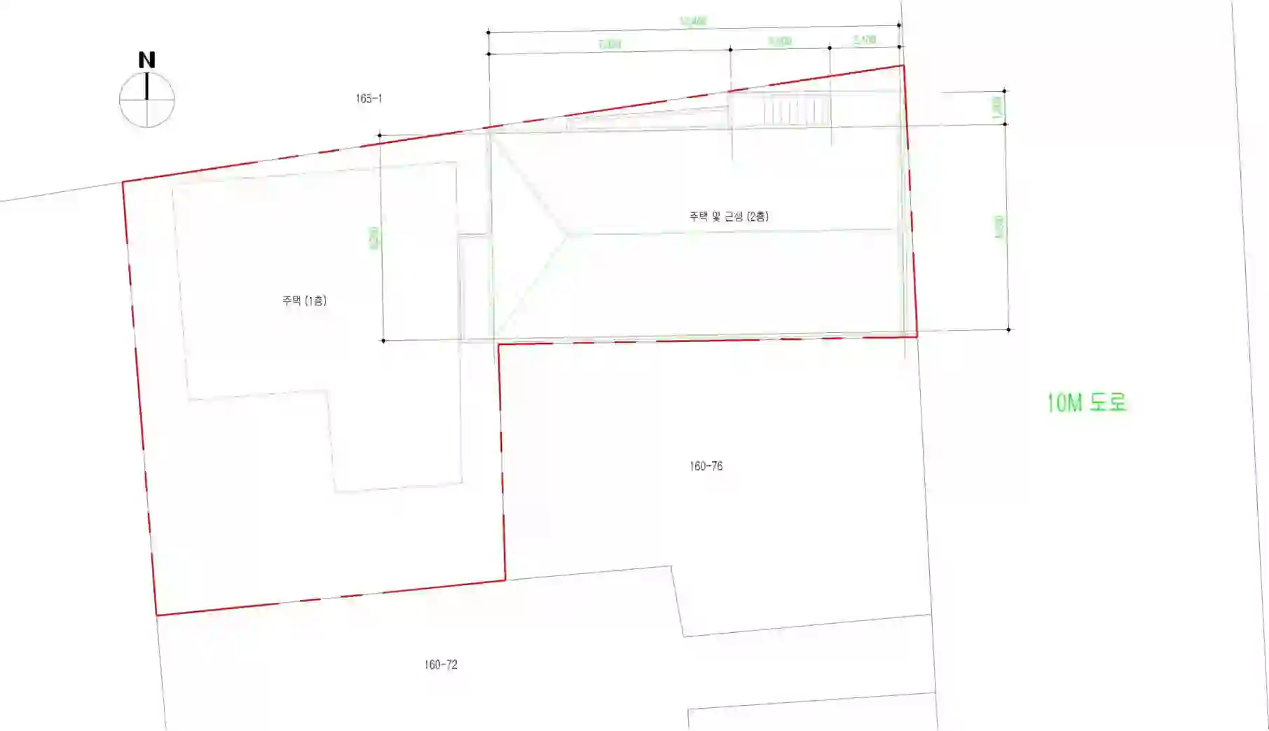 삼동 160-6 배치도 이미지